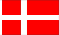 Denmark Table Flags